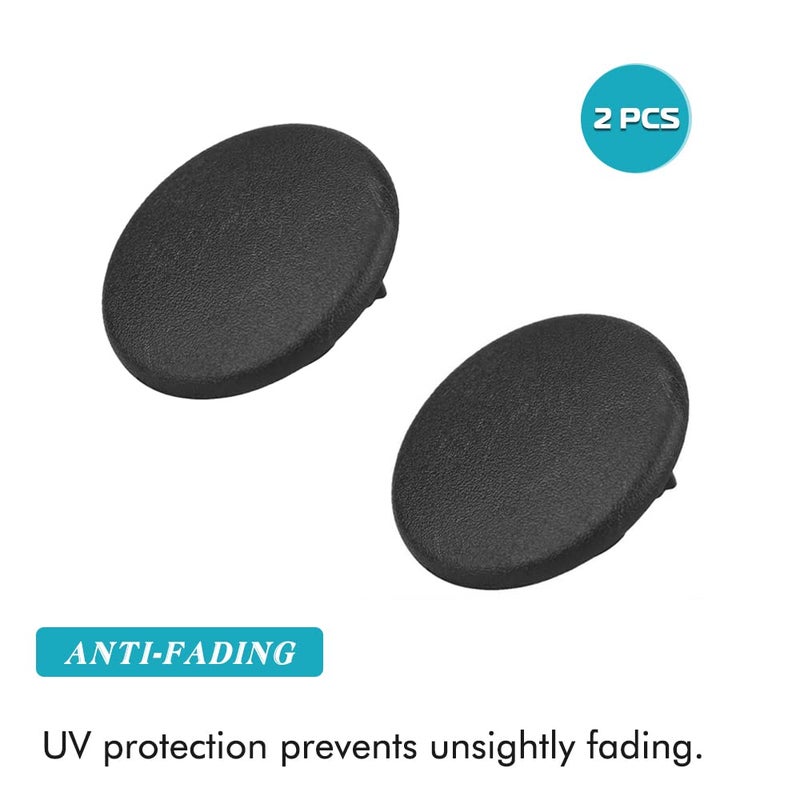 YIENAKFUN Armrest Cover Cap for 07-19 Chevy Tahoe Suburban Yukon Cadillac Escalade Seat Parts Replacement OEM GM 15279690 Rear Bucket Seats Arm Rest Handle Trim Bolt Vehicle Accessories (Black) - Image 2